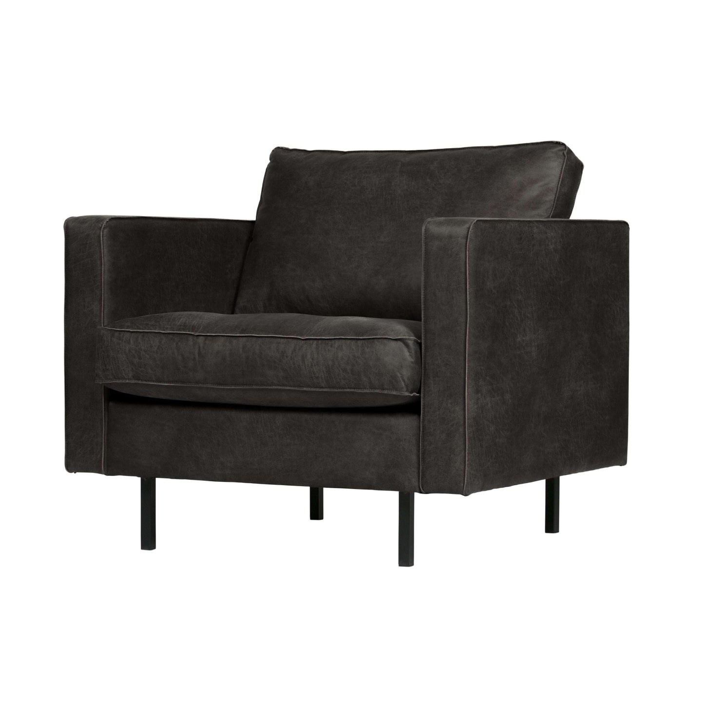 BePureHome Rodeo classic fauteuil zwart