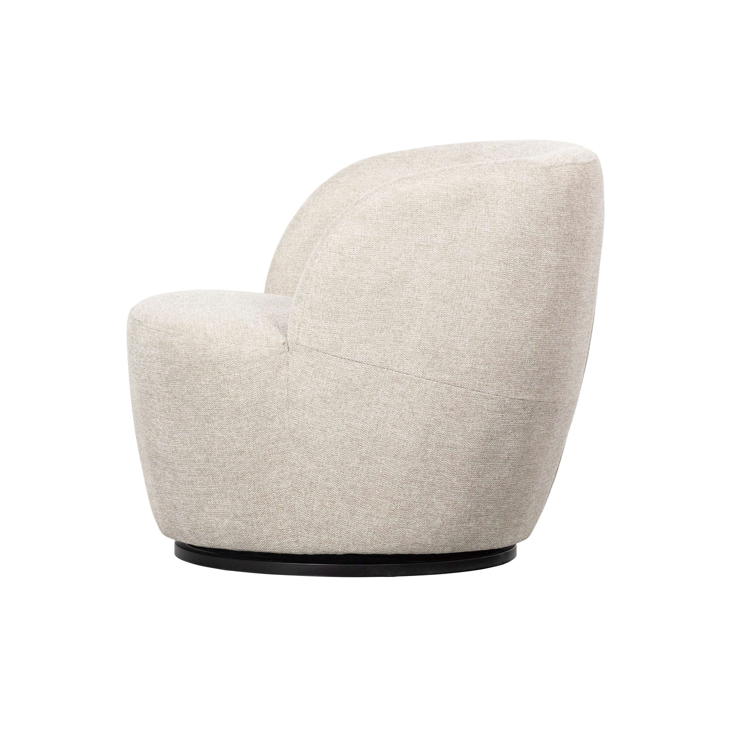 WOOOD Exclusive Serra draaifauteuil off white