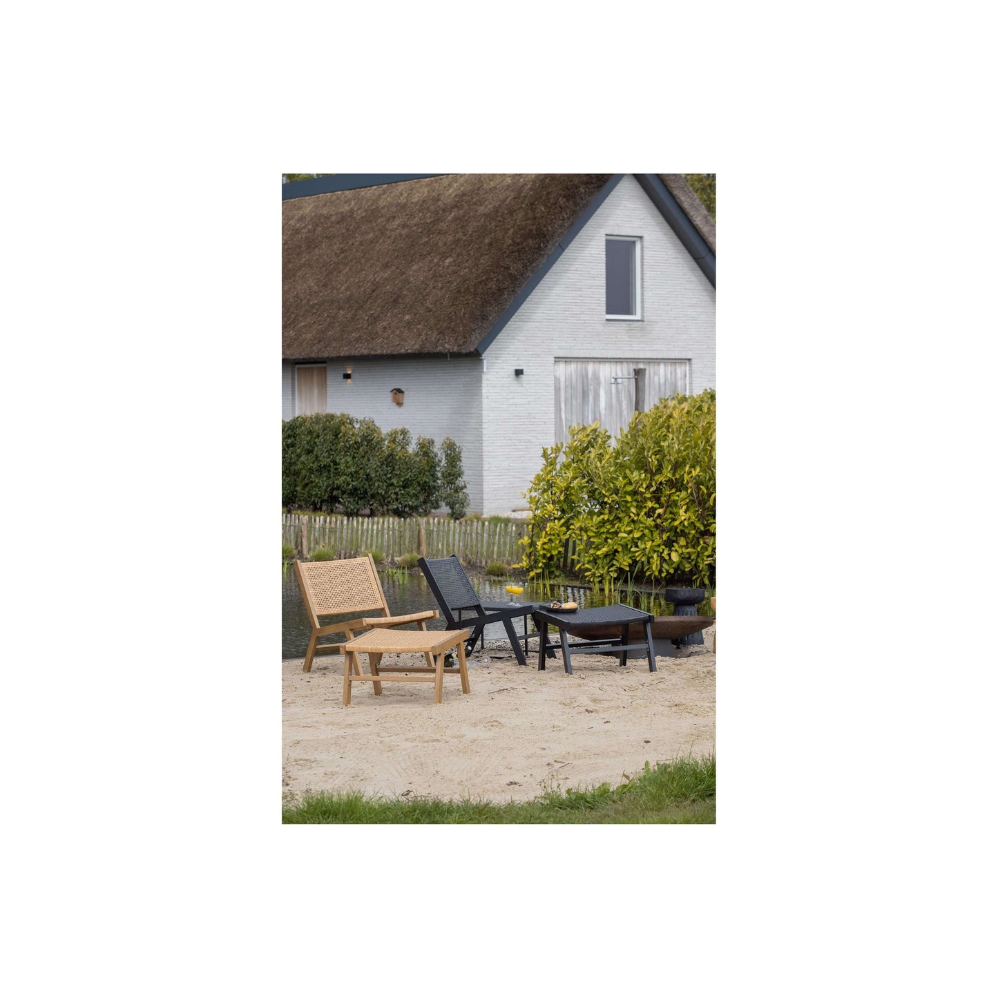 WOOOD Puk fauteuil naturel
