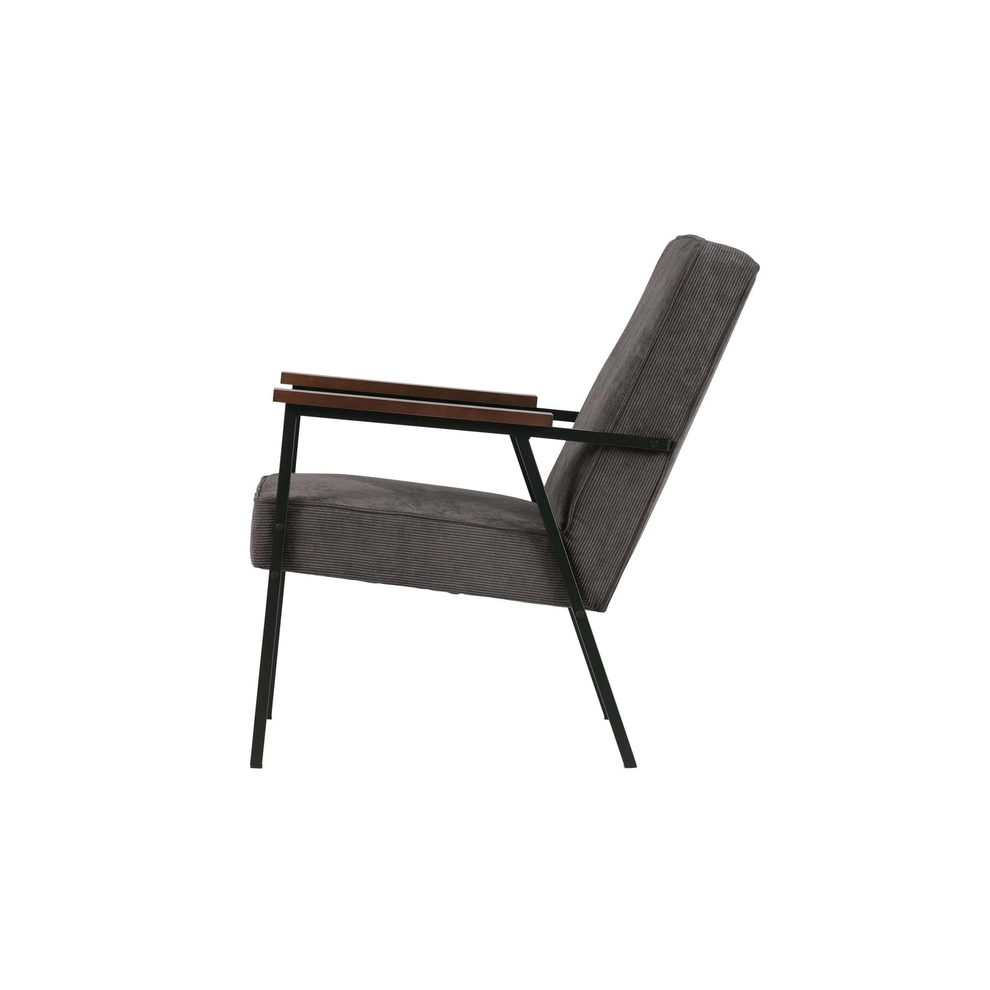WOOOD Sally fauteuil antraciet