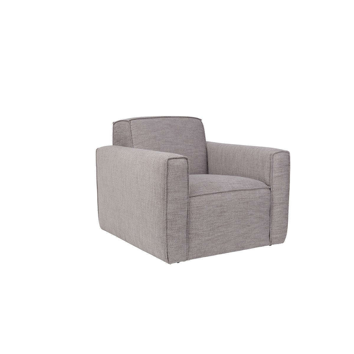 Zuiver Bor fauteuil grijs