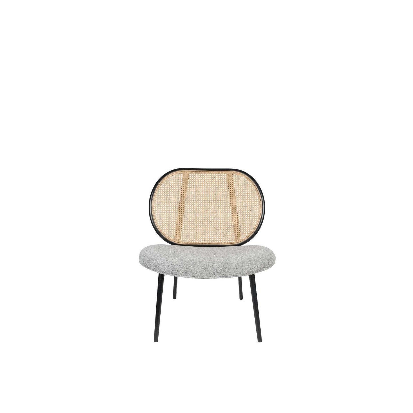 Zuiver Spike fauteuil natural/grijs