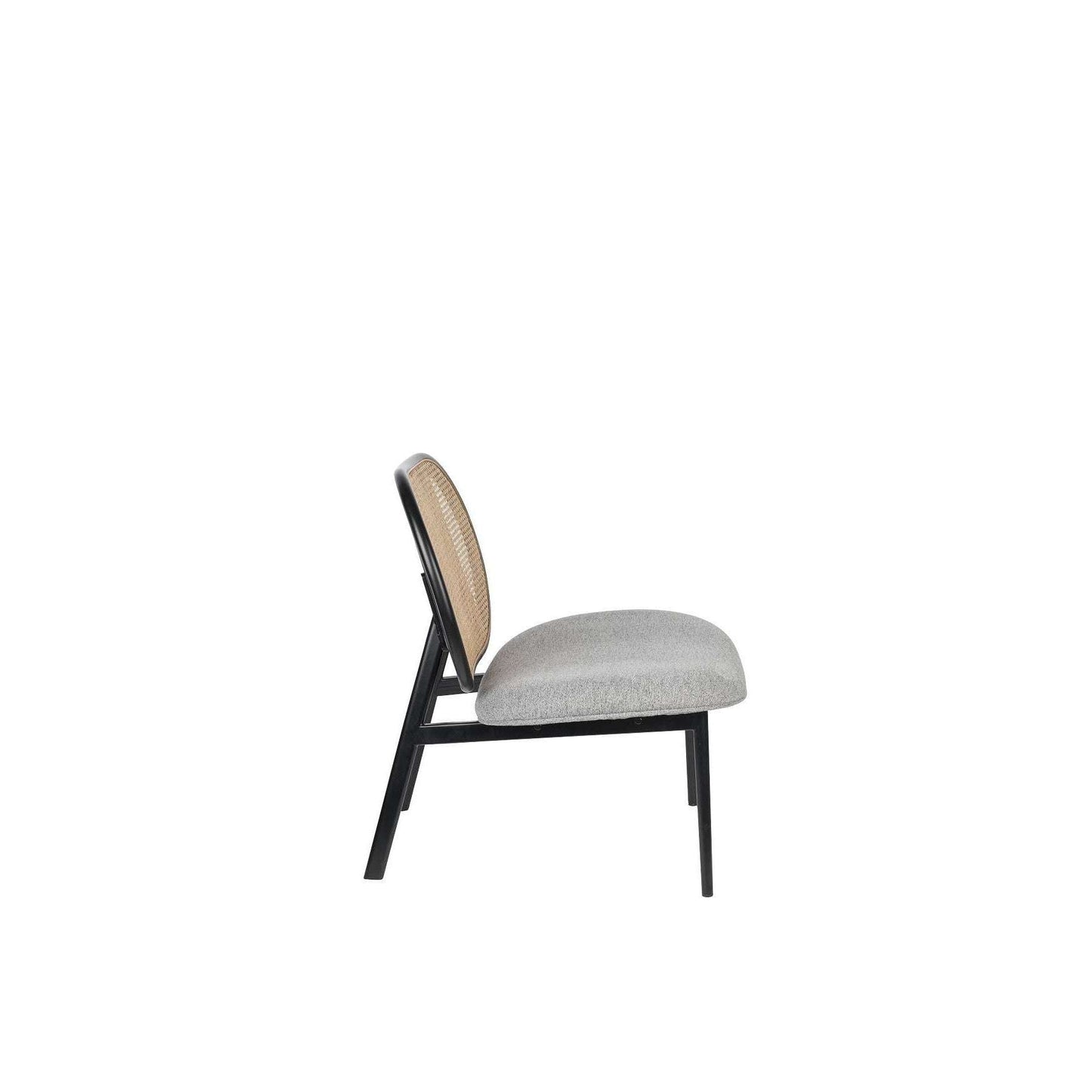 Zuiver Spike fauteuil natural/grijs