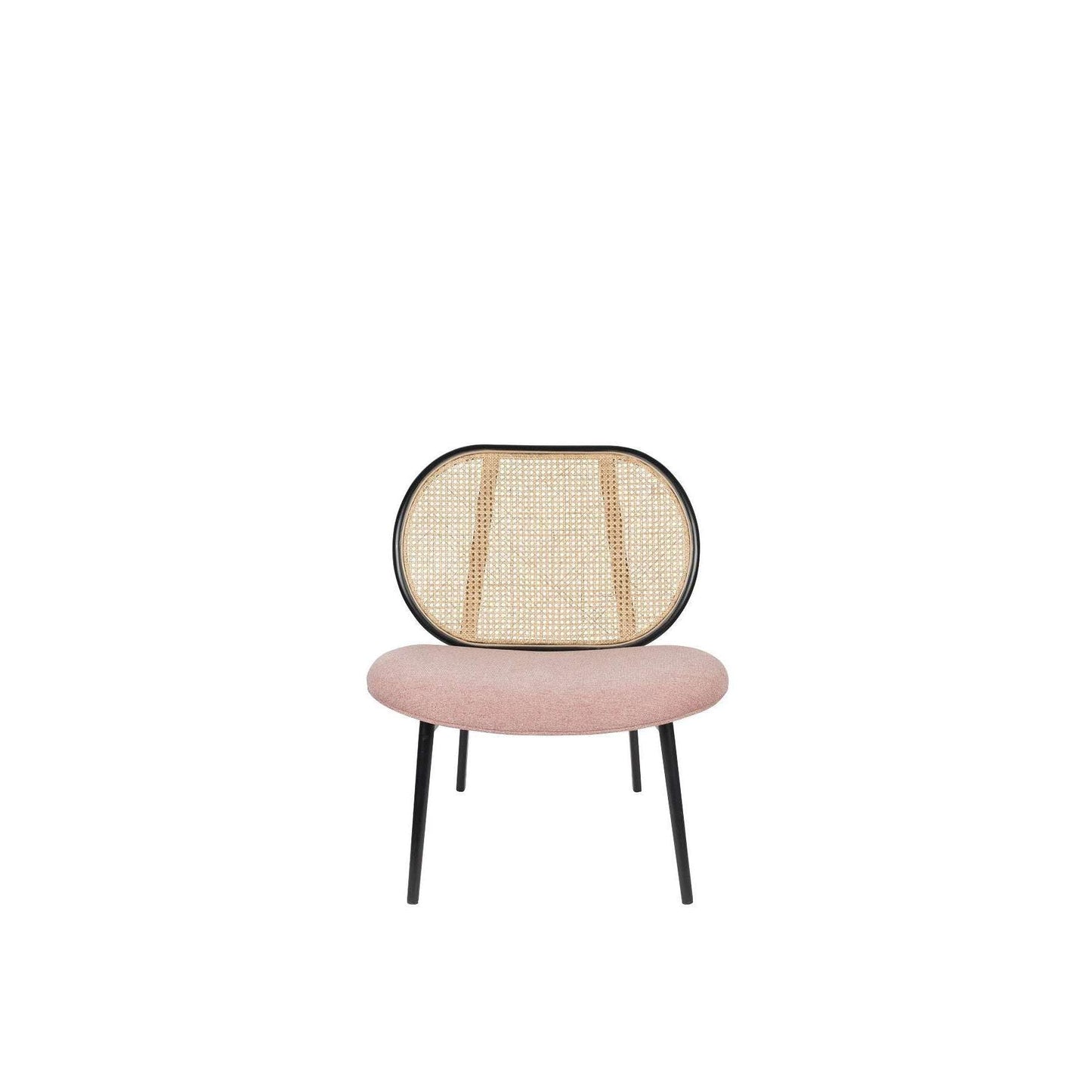 Zuiver Spike fauteuil natural/roze