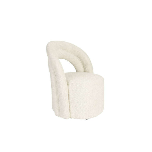 Dutchbone Seina fauteuil swivel beige