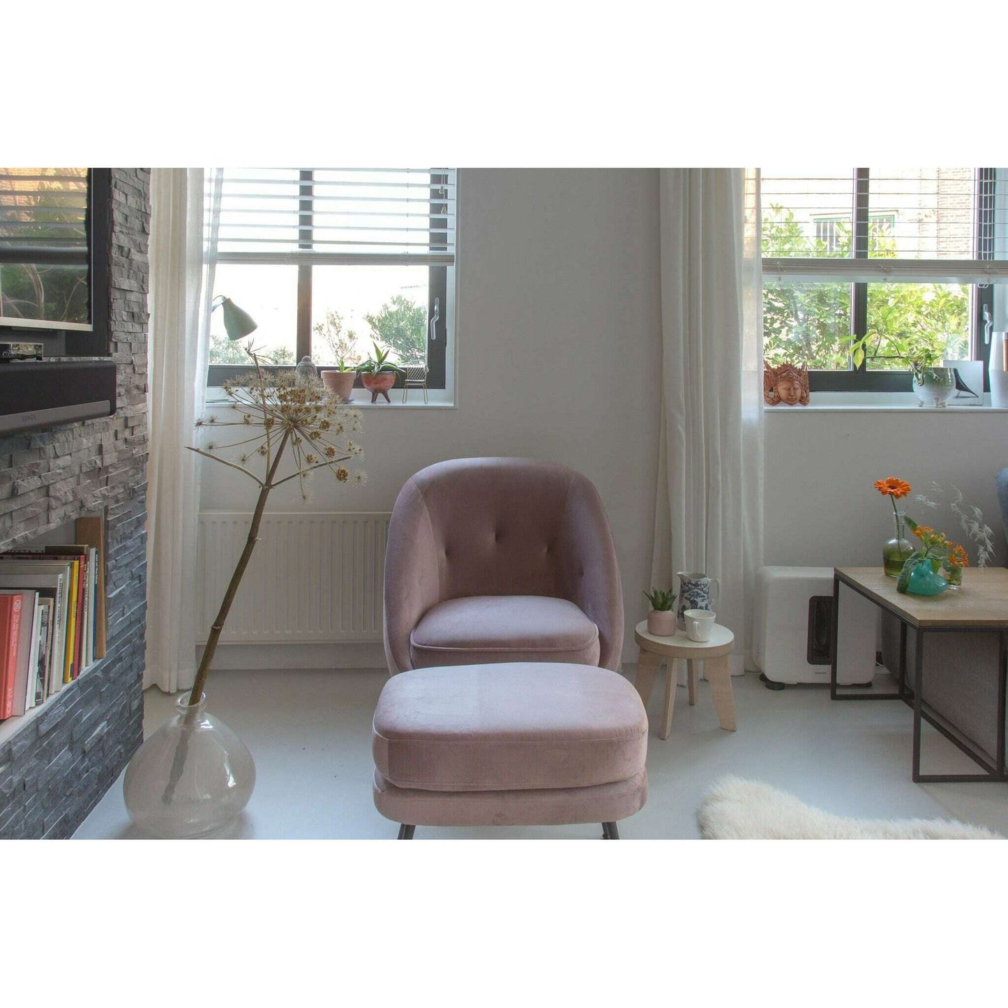 Jesper Home Rebun fauteuil pigs pale