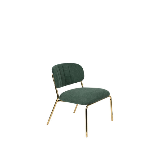 Staerkk Jolien fauteuil goud/donkergroen