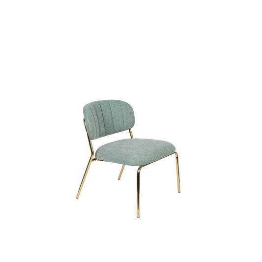 Staerkk Jolien fauteuil goud/lichtgroen