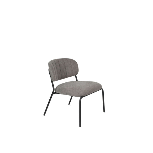 Staerkk Jolien fauteuil zwart/grijs