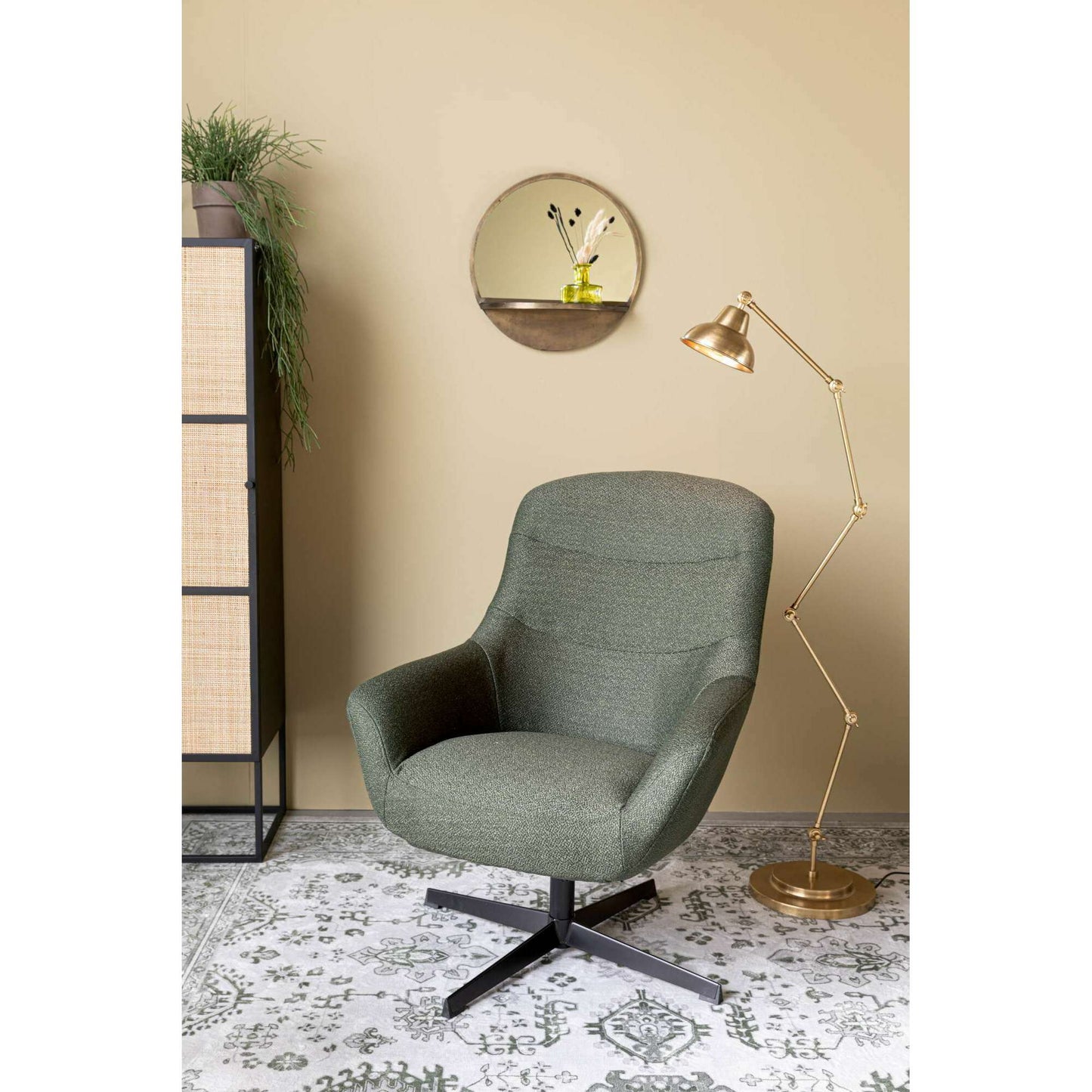 Staerkk Yuki fauteuil groen