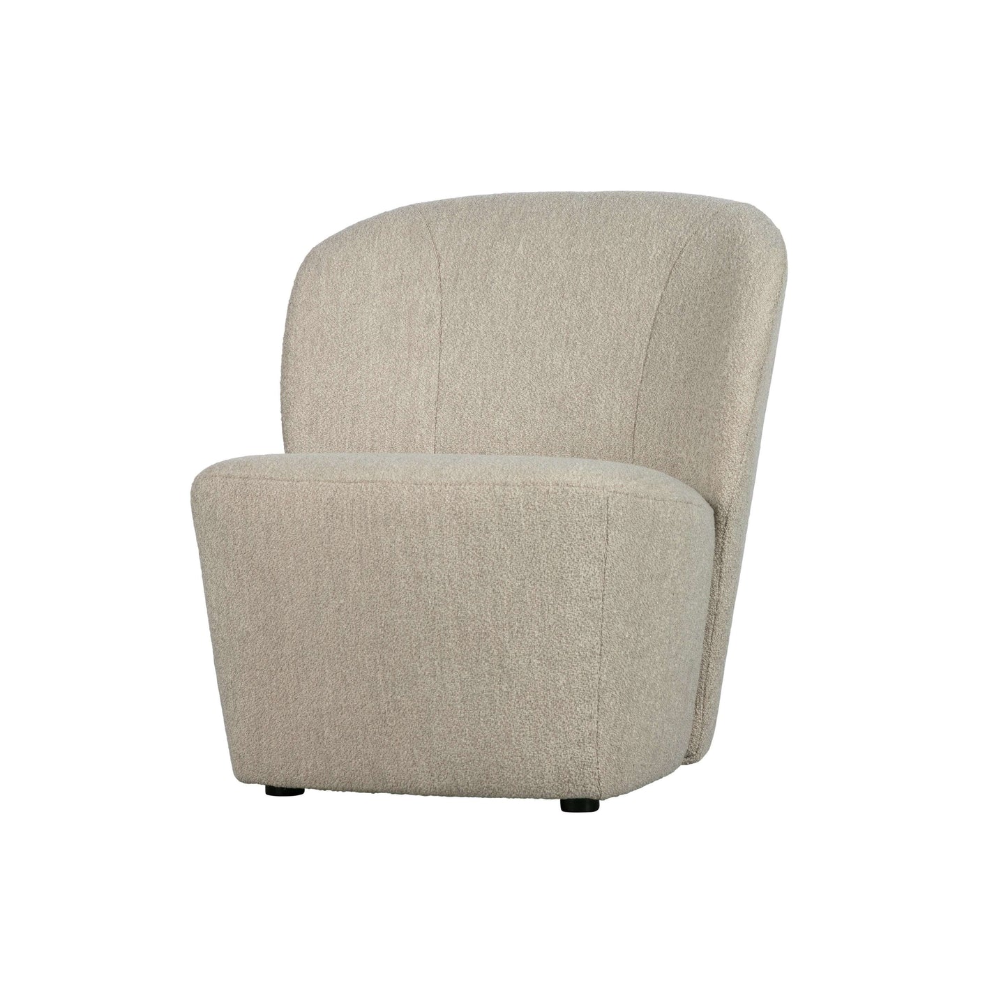 vtwonen Lofty fauteuil boucle naturel