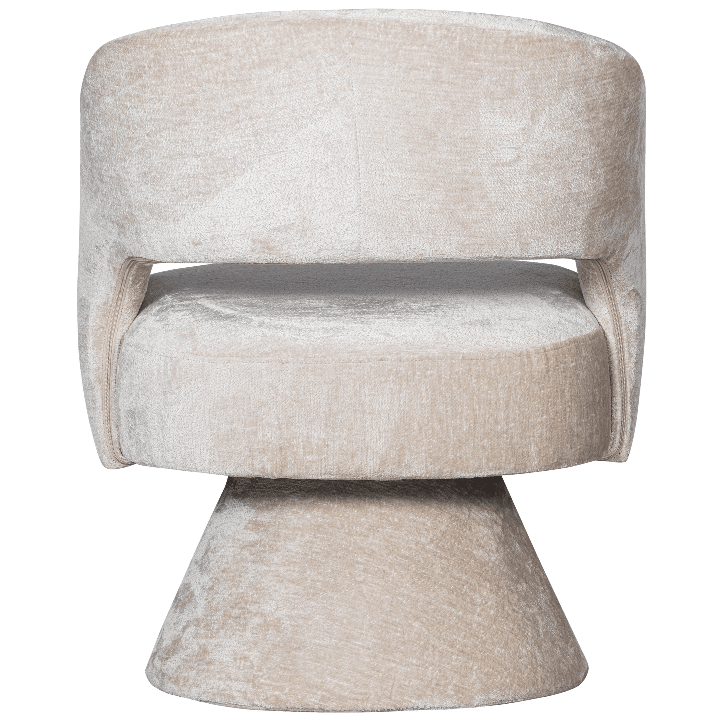 WOOOD Ebba draaibare fauteuil naturel