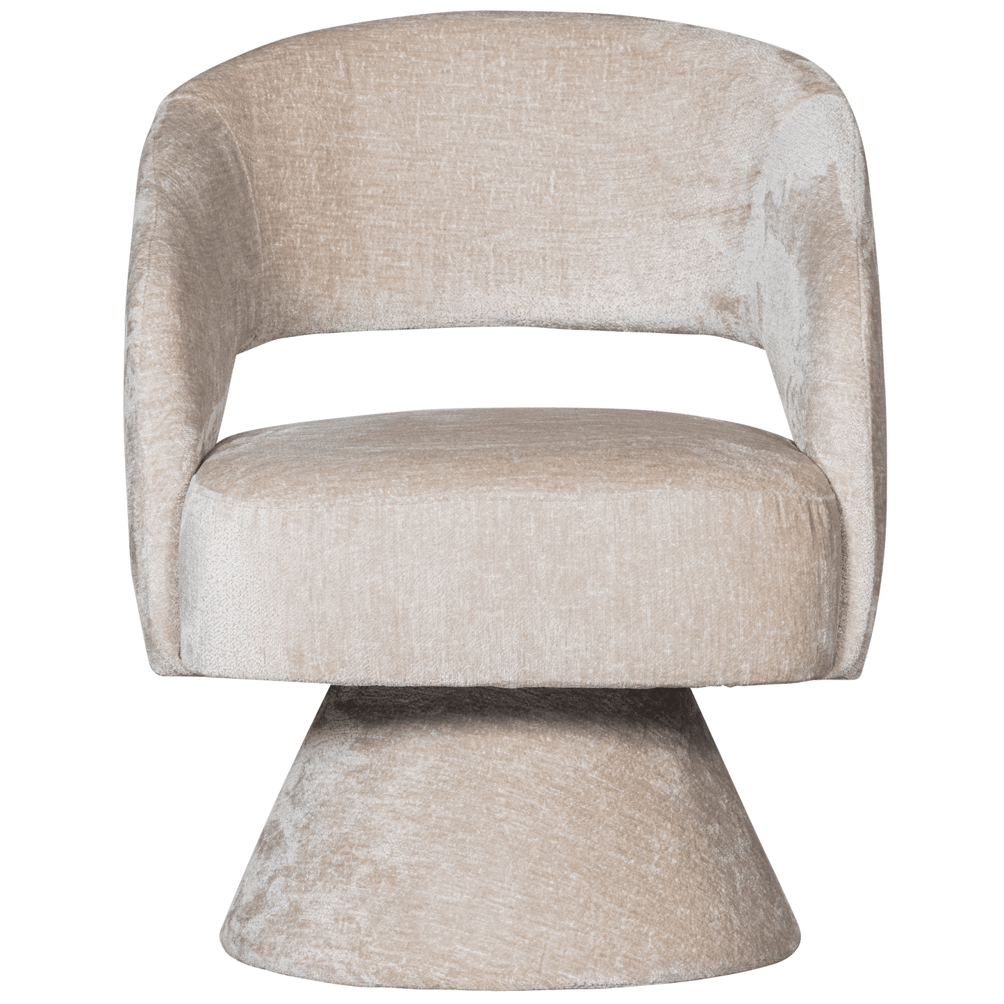 WOOOD Ebba draaibare fauteuil naturel