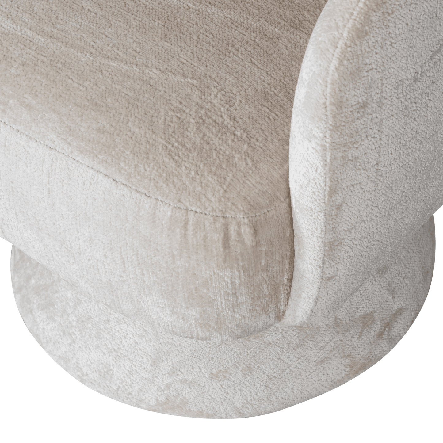 WOOOD Ebba draaibare fauteuil naturel