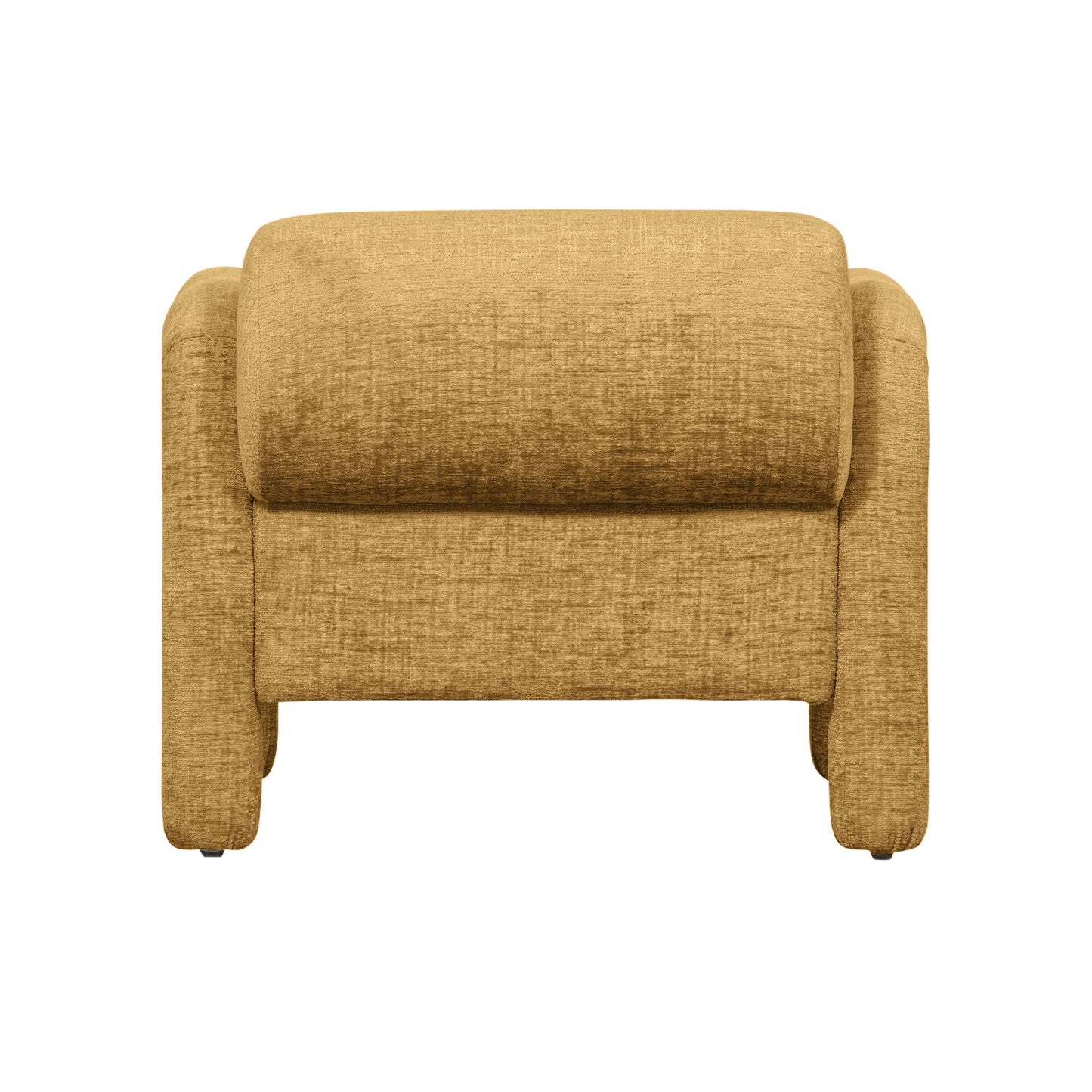 WOOOD Exclusive Lenny fauteuil grove textuur gold/yellow