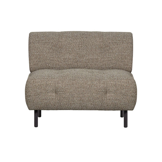 WOOOD Exclusive Lloyd fauteuil bruin melange