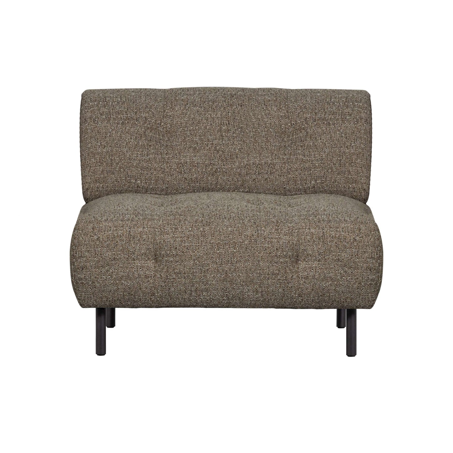 WOOOD Exclusive Lloyd fauteuil donkerbruin melange