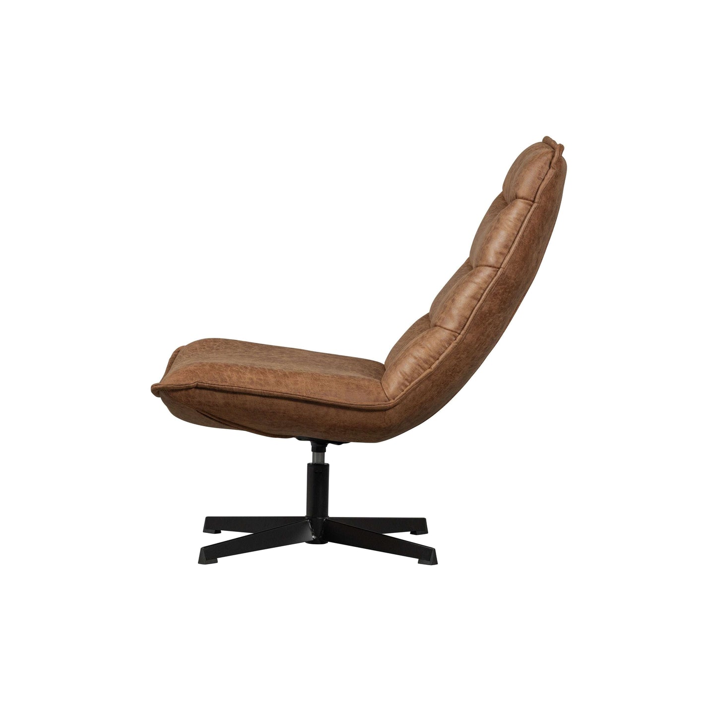 WOOOD Exclusive Nika draaifauteuil cognac