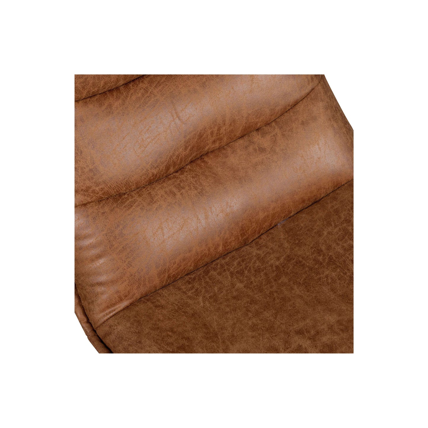 WOOOD Exclusive Nika draaifauteuil cognac