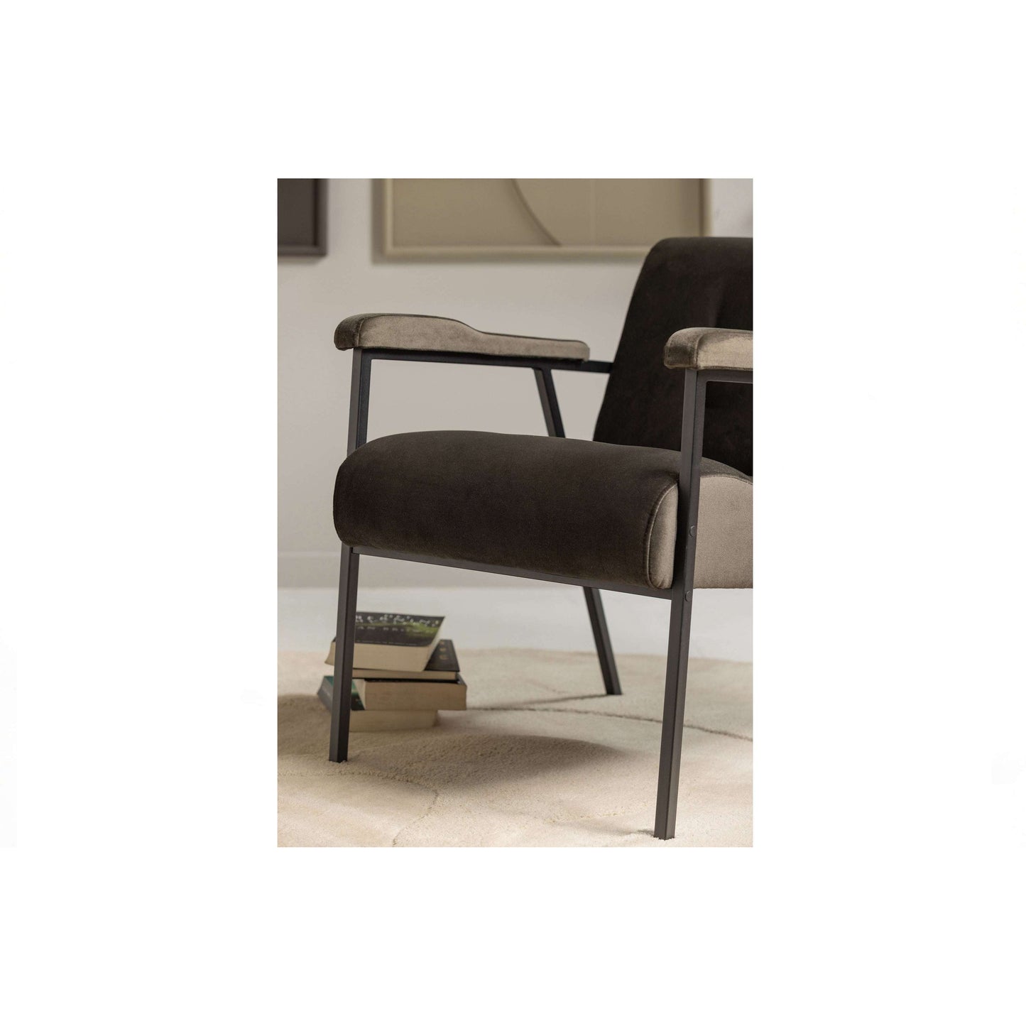 WOOOD Exclusive Scott fauteuil warm green