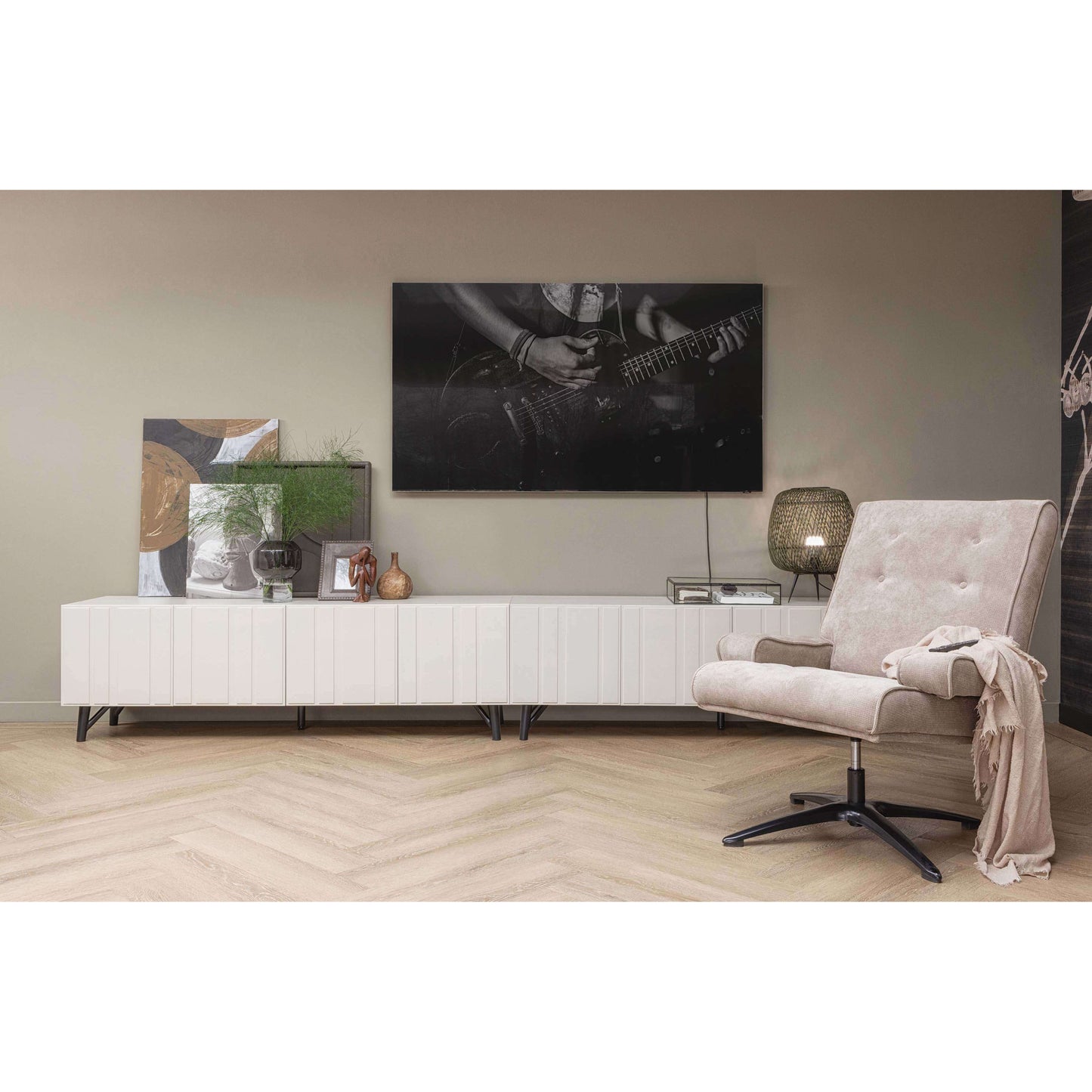 WOOOD Exclusive William draaifauteuil natural