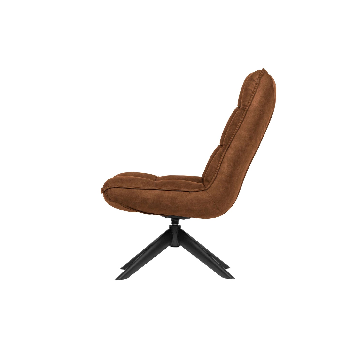 WOOOD Jouke draaifauteuil bruin