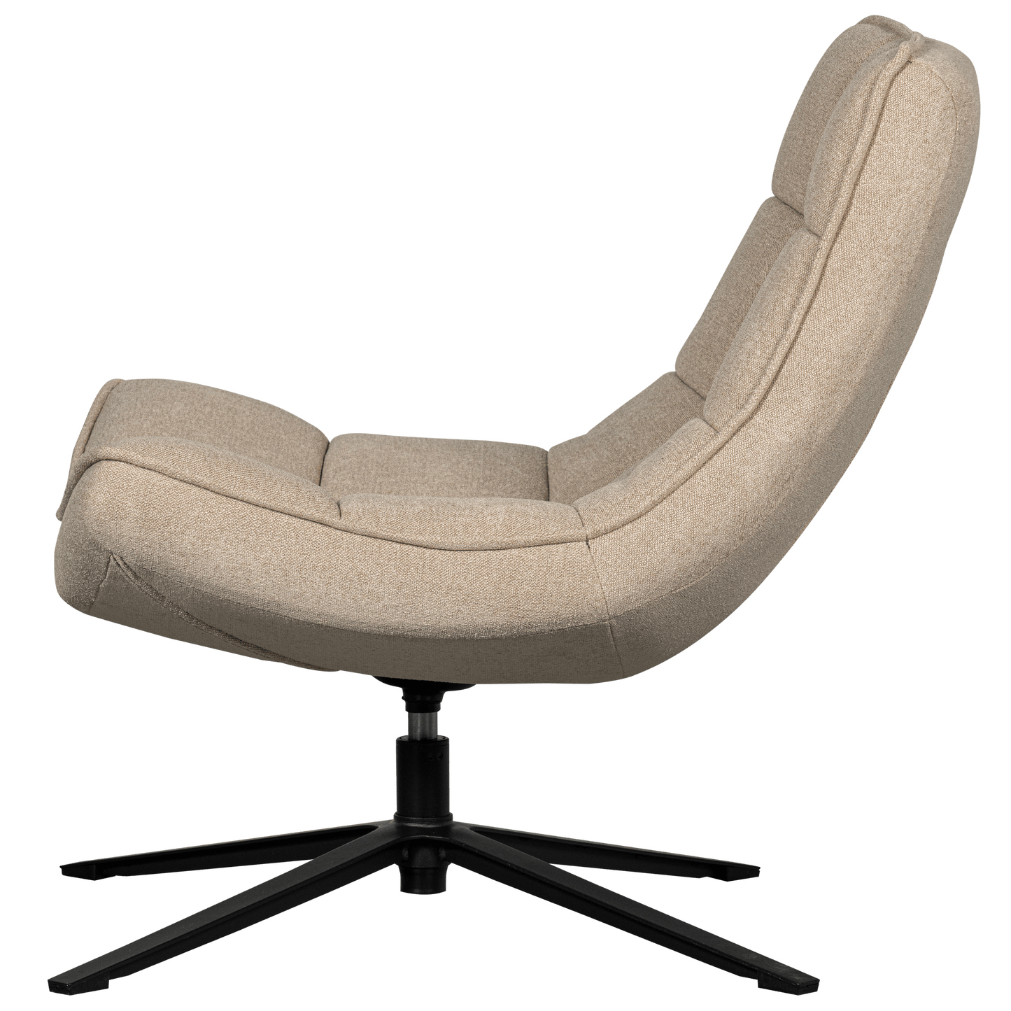 WOOOD Maudi draaifauteuil naturel