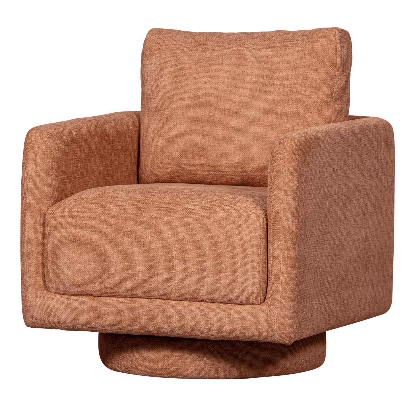 WOOOD Oscar draaifauteuil salmon