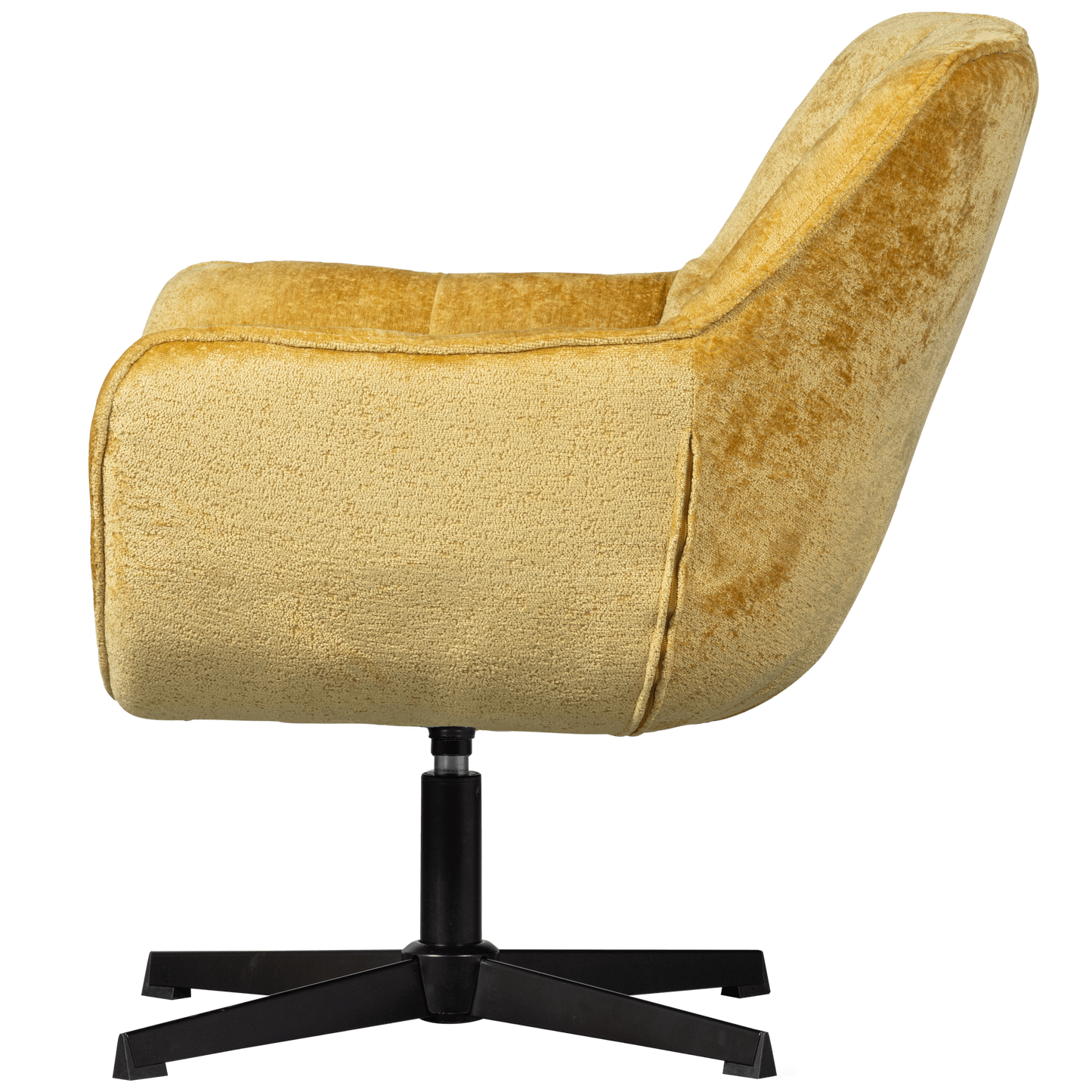 WOOOD Wibo draaifauteuil curry