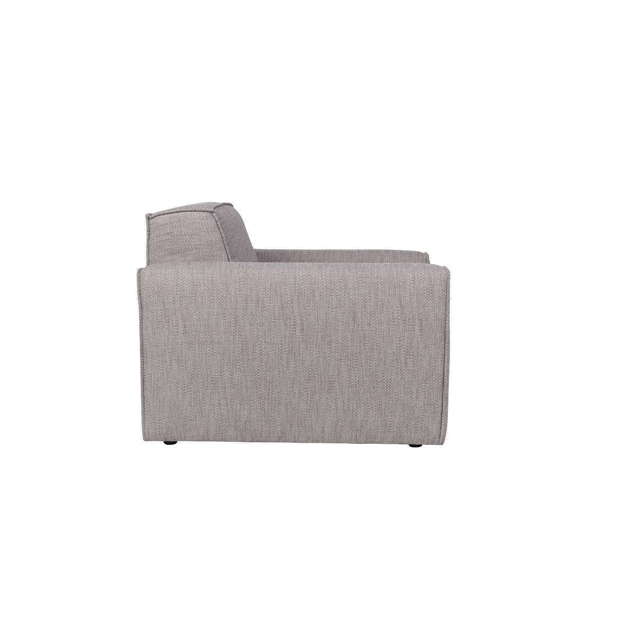 Zuiver Bor fauteuil grijs